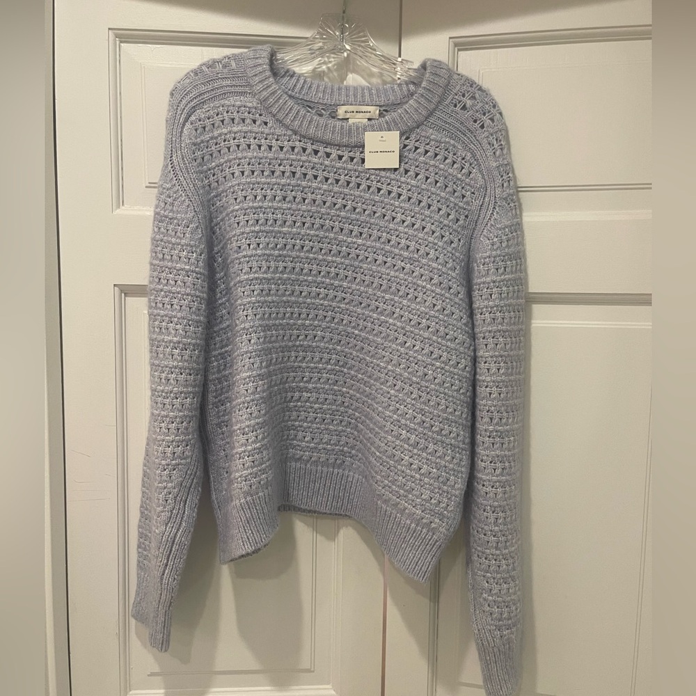 NWT Club Monaco Textured Stitch Chandails Sweater